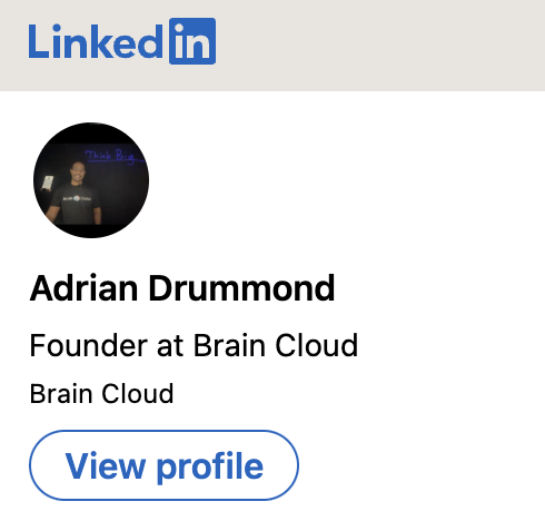 Adrian Drummond linkedin